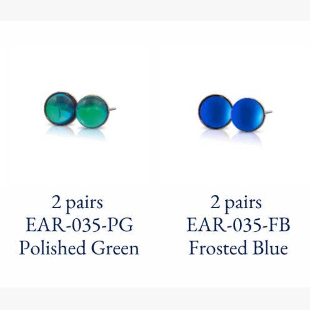 Best Seller Small Stud Earrings Package (8 Pairs) Crystals